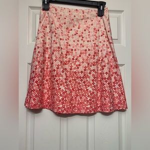 EUC Talbots Blossom A-line skirt Size 6